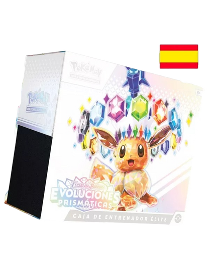 Pokémon | Caja Élite de Entrenador ETB Evoluciones Prismáticas SV8.5