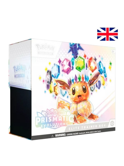 Pokémon | Caja Élite de Entrenador ETB Evoluciones Prismáticas SV8.5