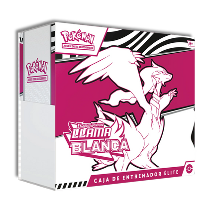 Pokémon | Caja Élite de Entrenador ETB de Llama Blanca SV10.5