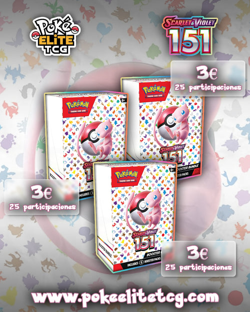 Pokémon | Participación x Premio Booster Bundle 151 Inglés - 1