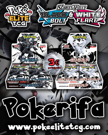 Pokémon | Participación x Premio White Flare/Black Bolt Booster Box