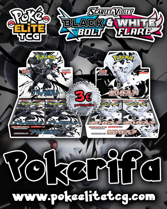 Pokémon | Participación x Premio White Flare/Black Bolt Booster Box