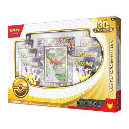 [RESERVA] [PACK] Pokémon | 30th Celebration Pack: Ultra-Premium Collection + Ditto Premium Collection
