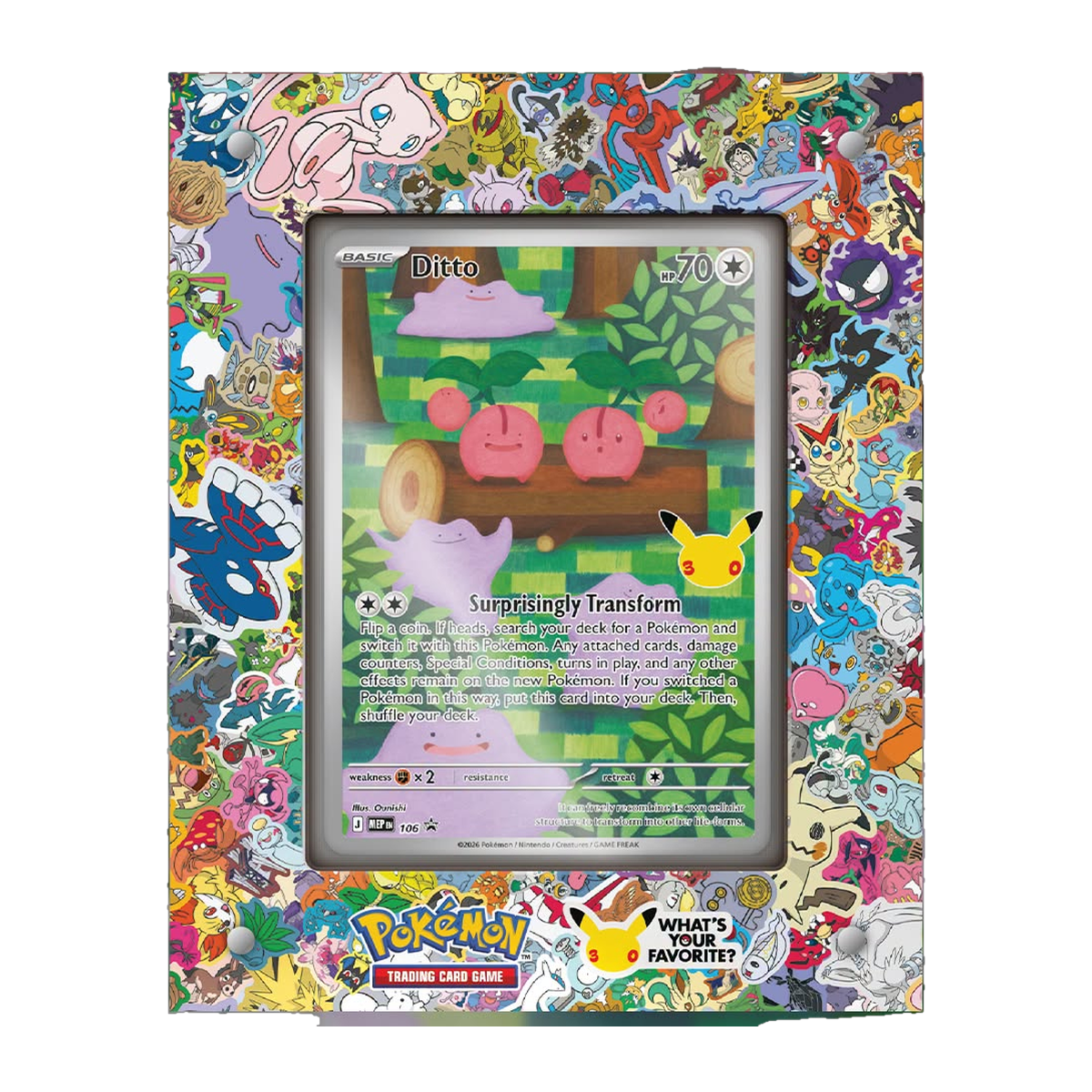 [RESERVA] [PACK] Pokémon | 30th Celebration Pack: Ultra-Premium Collection + Ditto Premium Collection