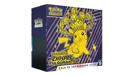 Pokémon | Caja Élite en Entrenador Chispas Fulgurantes SV8