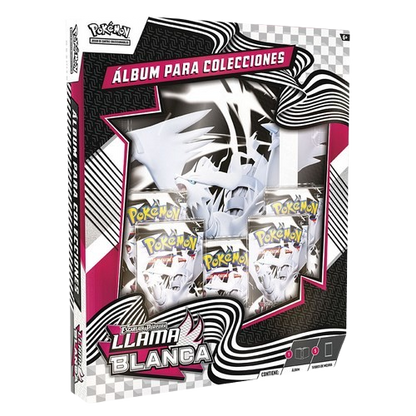 Pokémon | Álbum Llama Blanca/Fulgor Negro SV10.5